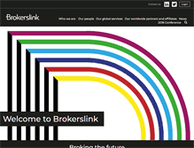 Tablet Screenshot of brokerslink.com